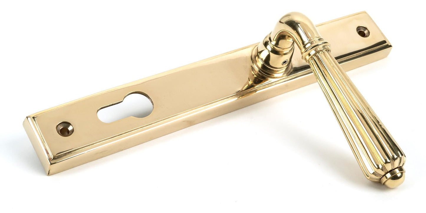 From The Anvil Hinton Slimline Lever Espag. Lock Set