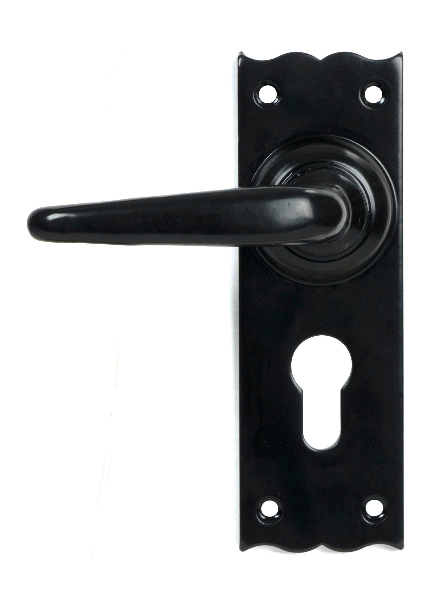 From The Anvil Oak Lever Euro Lock Set