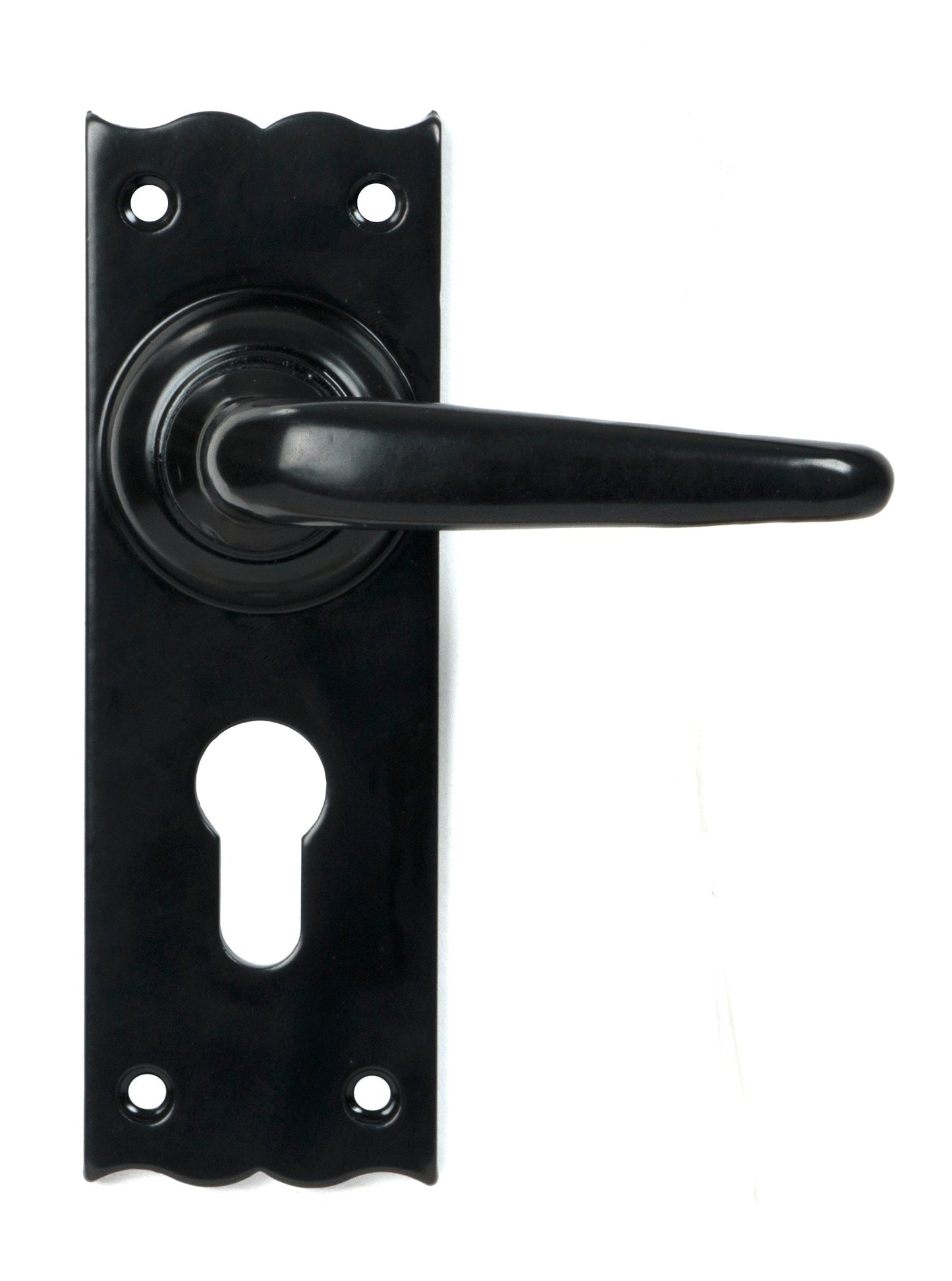 From The Anvil Oak Lever Euro Lock Set