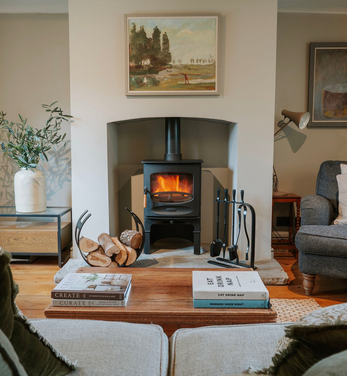 From The Anvil Curved Log Holder