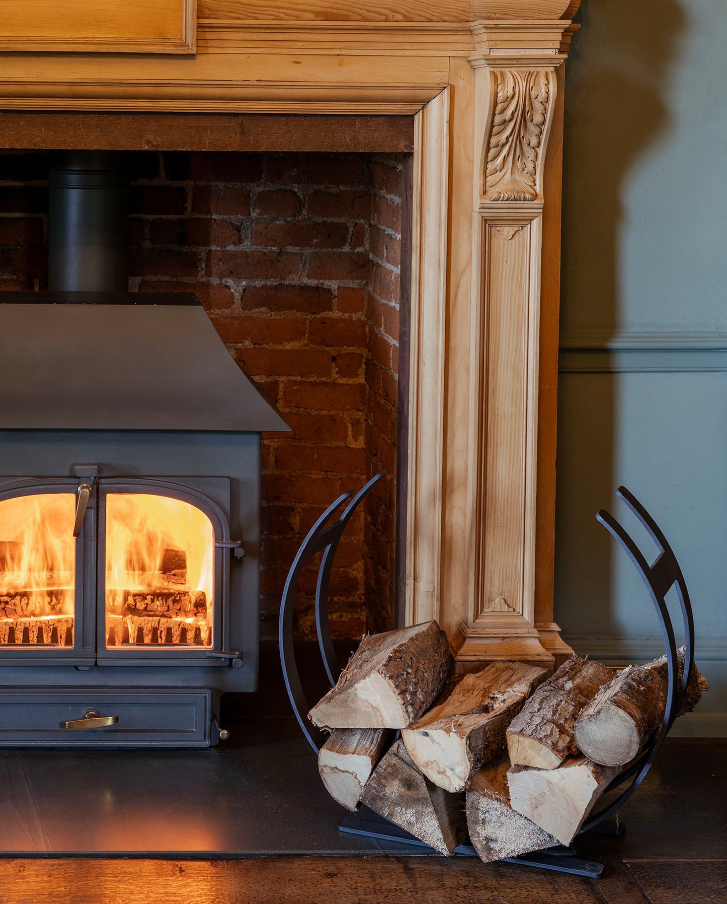 From The Anvil Curved Log Holder