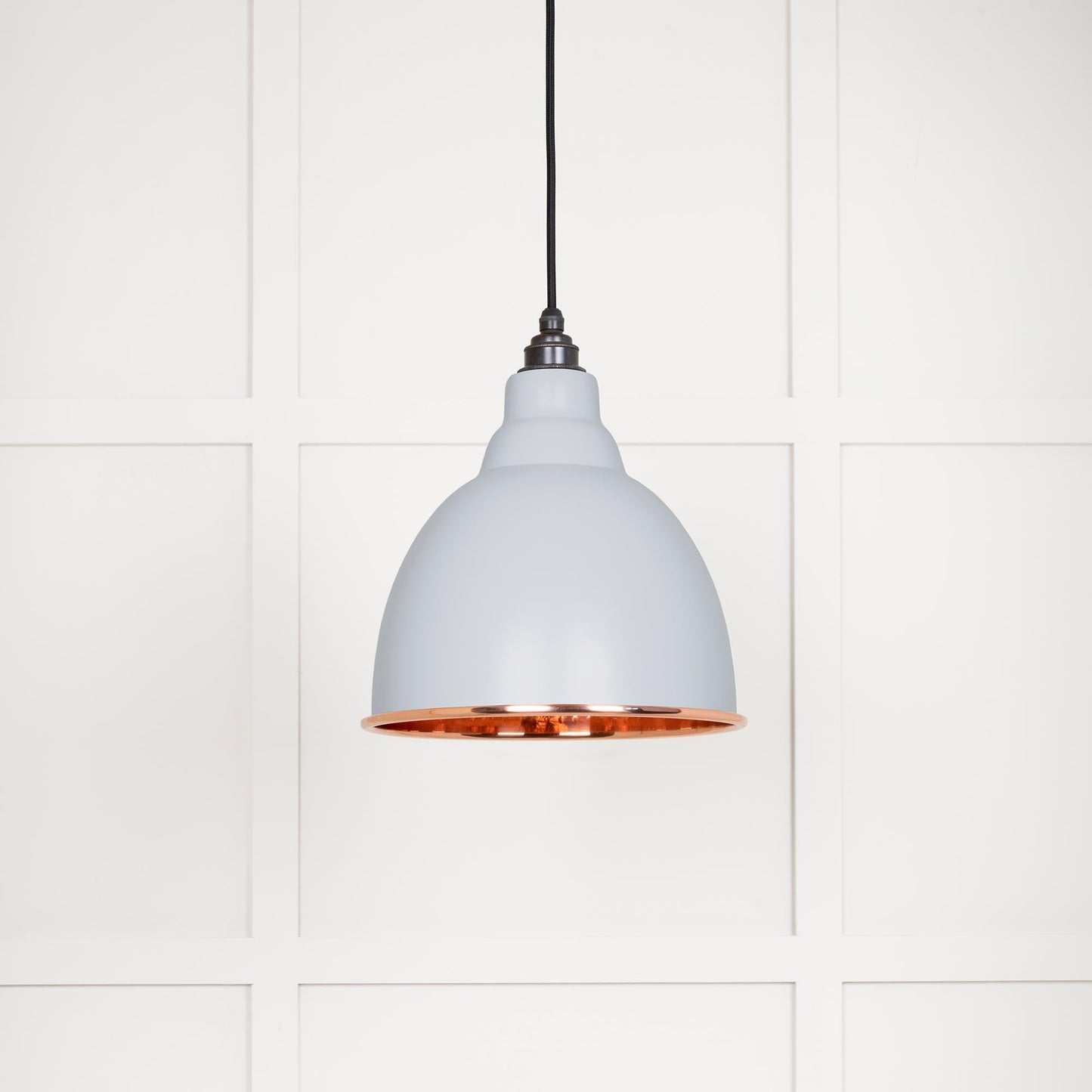 From The Anvil Hammered Copper Brindley Pendant