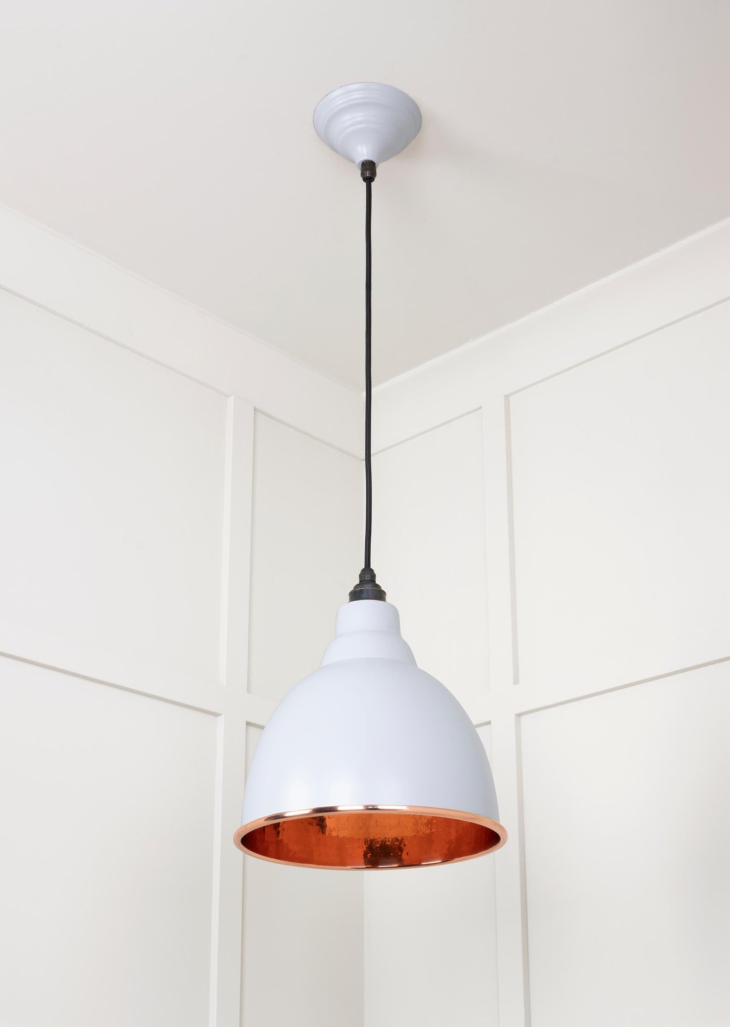 From The Anvil Hammered Copper Brindley Pendant