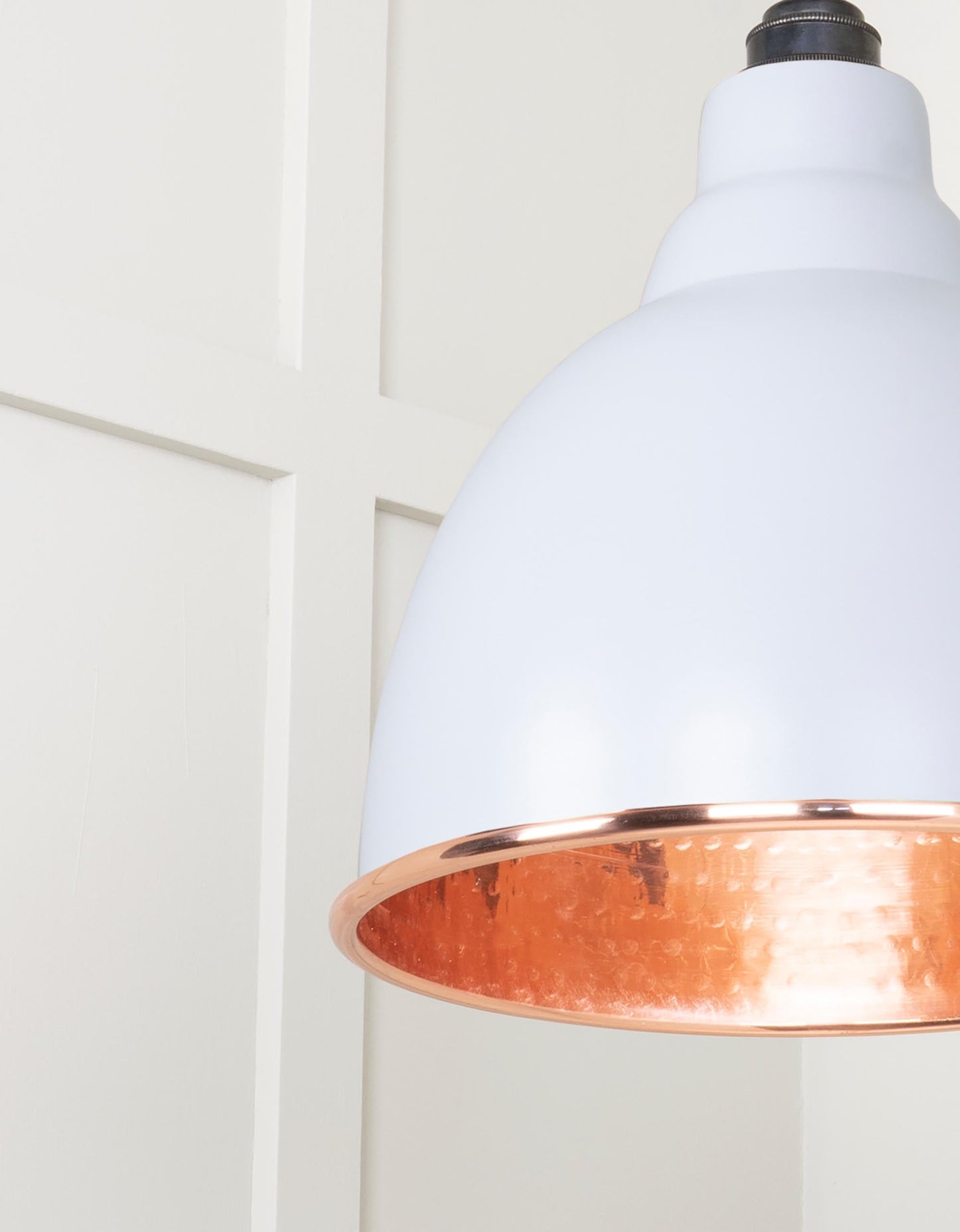 From The Anvil Hammered Copper Brindley Pendant