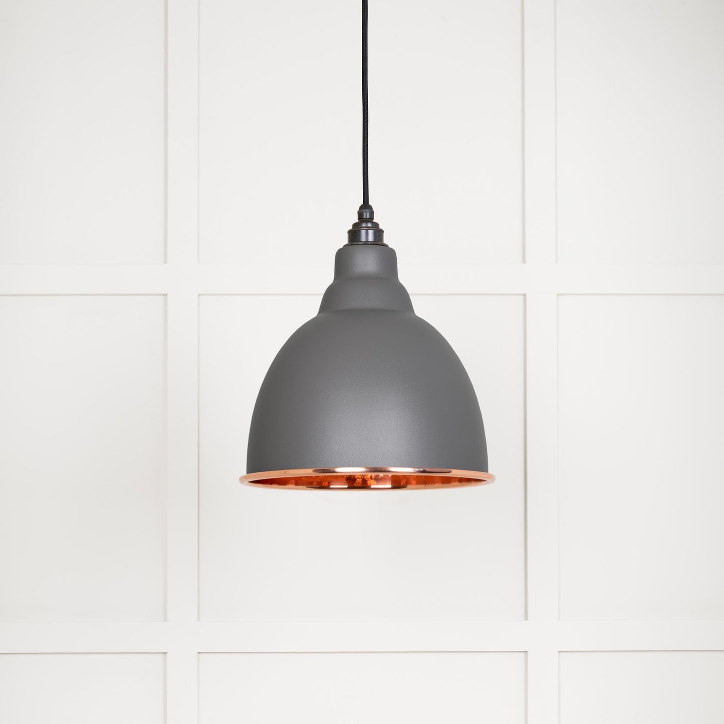 From The Anvil Hammered Copper Brindley Pendant