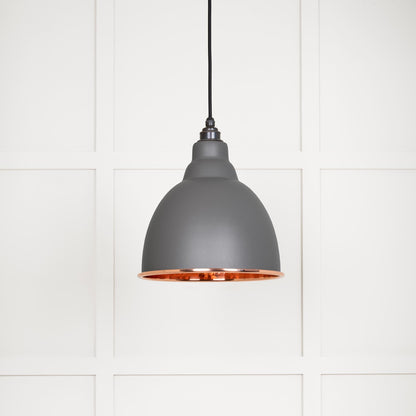From The Anvil Hammered Copper Brindley Pendant
