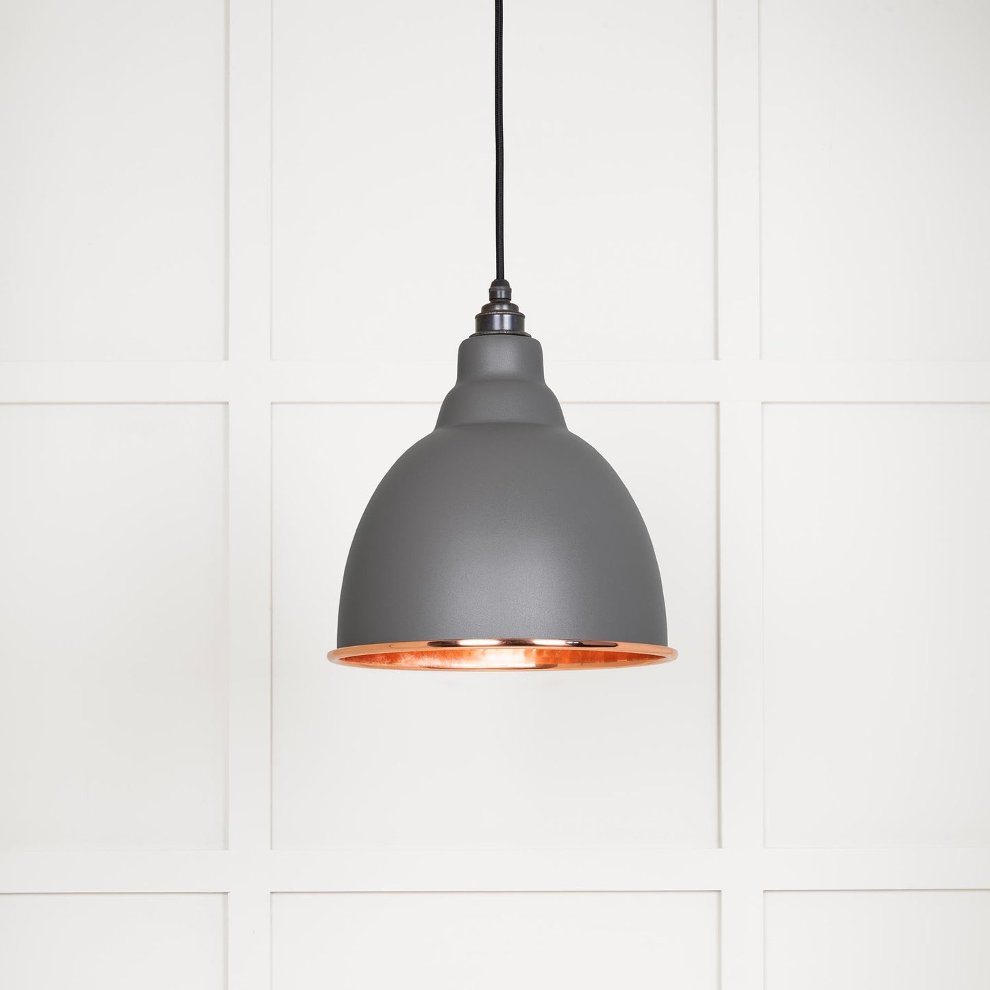 From The Anvil Hammered Copper Brindley Pendant