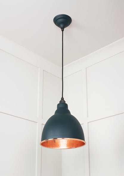 From The Anvil Hammered Copper Brindley Pendant