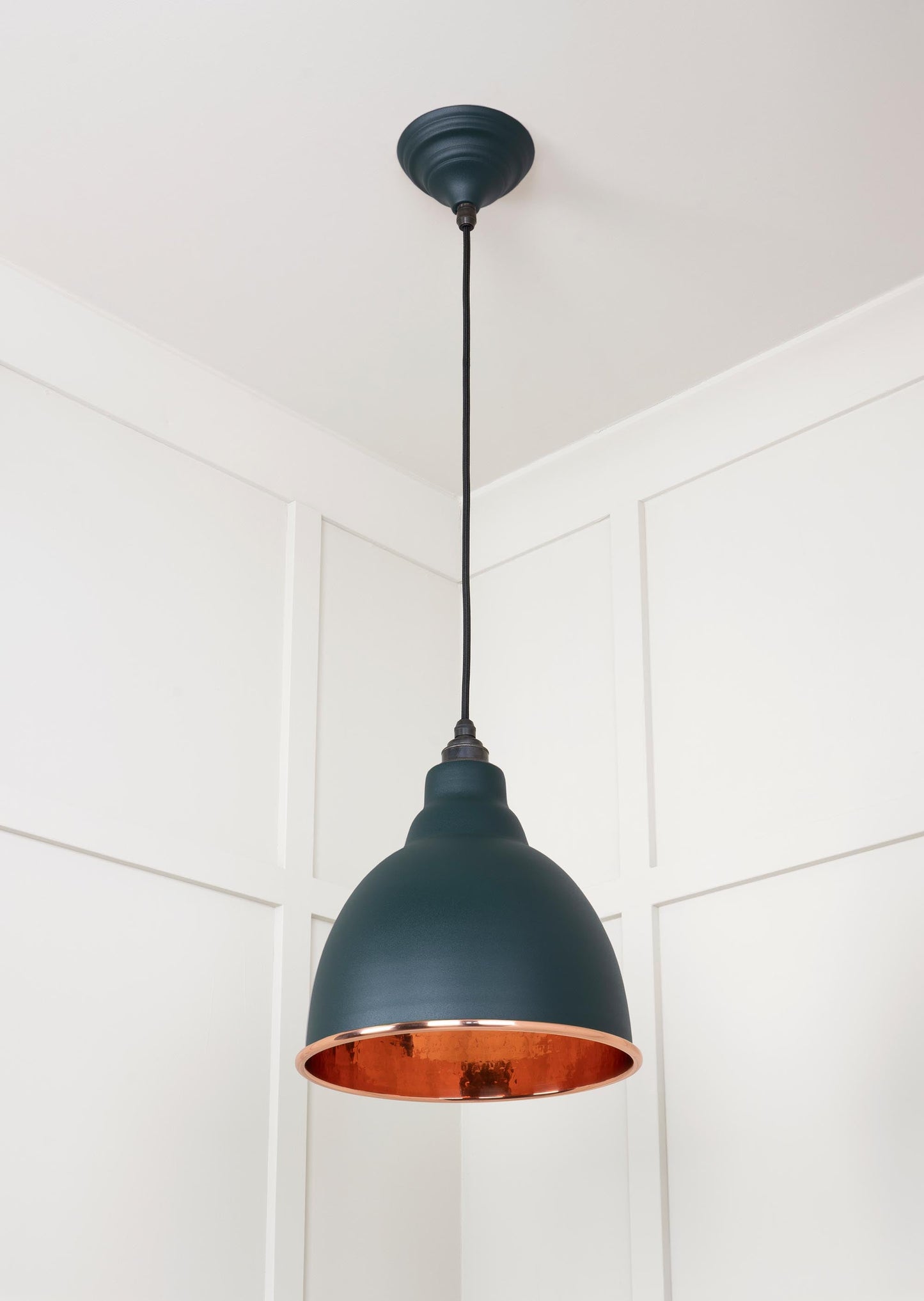 From The Anvil Hammered Copper Brindley Pendant