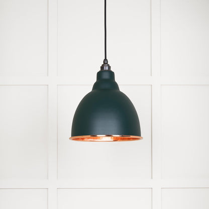 From The Anvil Hammered Copper Brindley Pendant