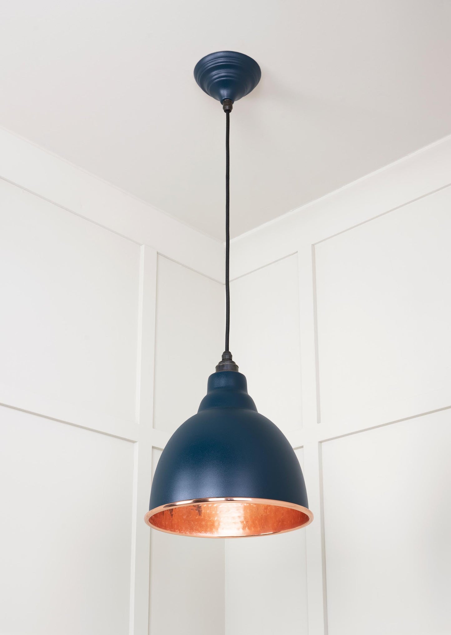 From The Anvil Hammered Copper Brindley Pendant