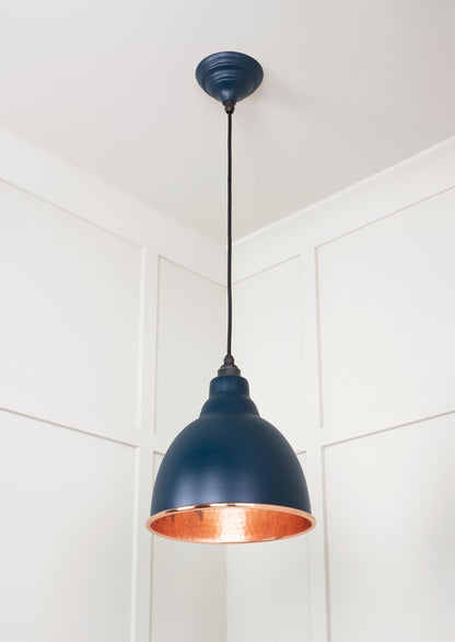From The Anvil Hammered Copper Brindley Pendant