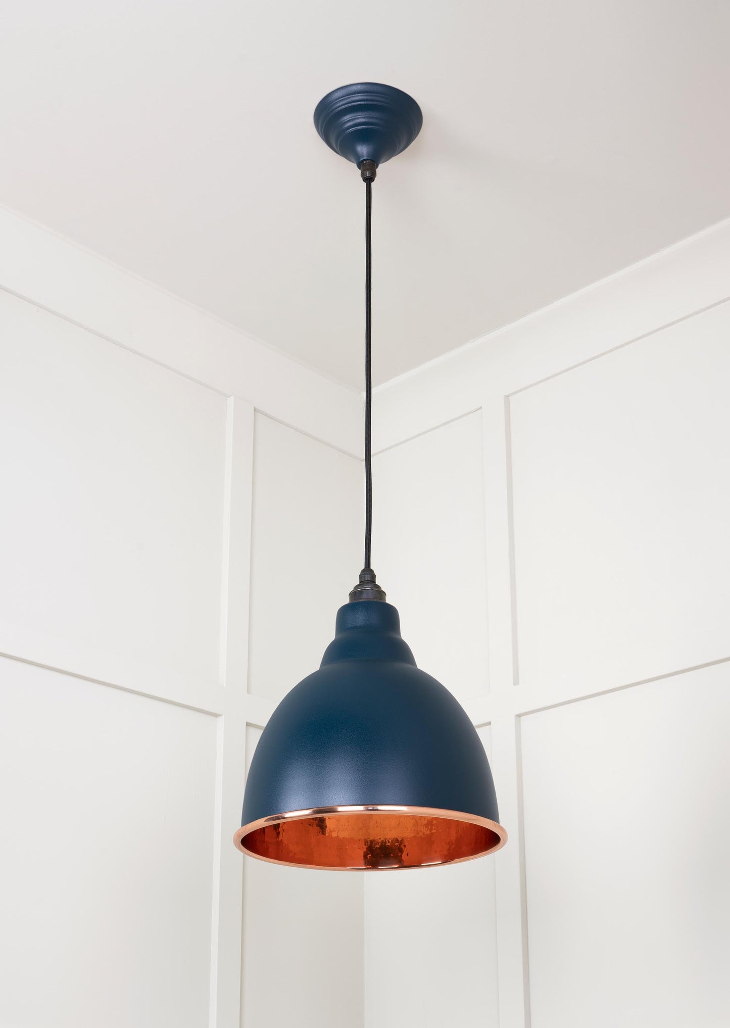From The Anvil Hammered Copper Brindley Pendant