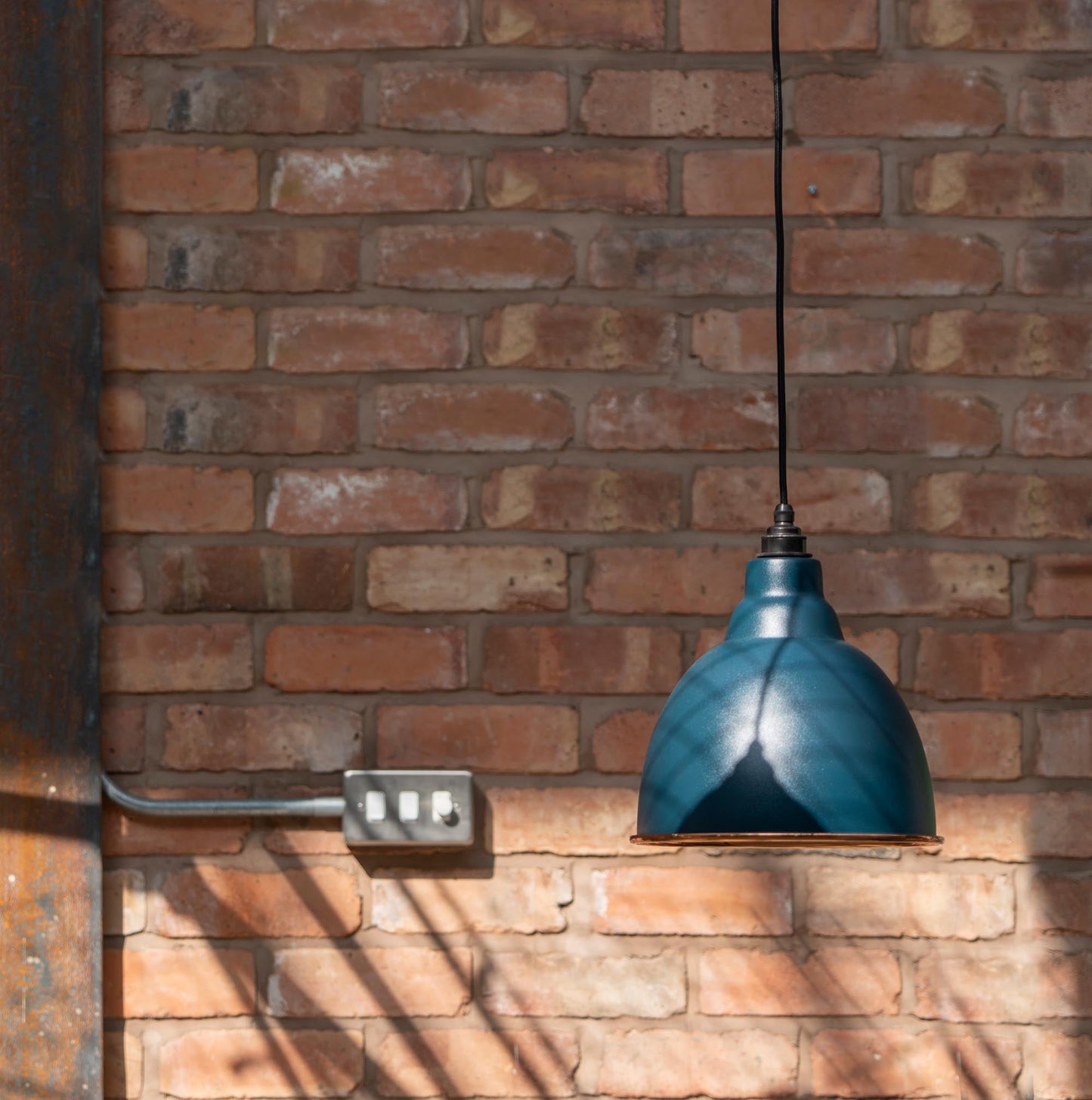 From The Anvil Hammered Copper Brindley Pendant