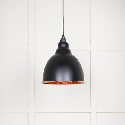 From The Anvil Hammered Copper Brindley Pendant