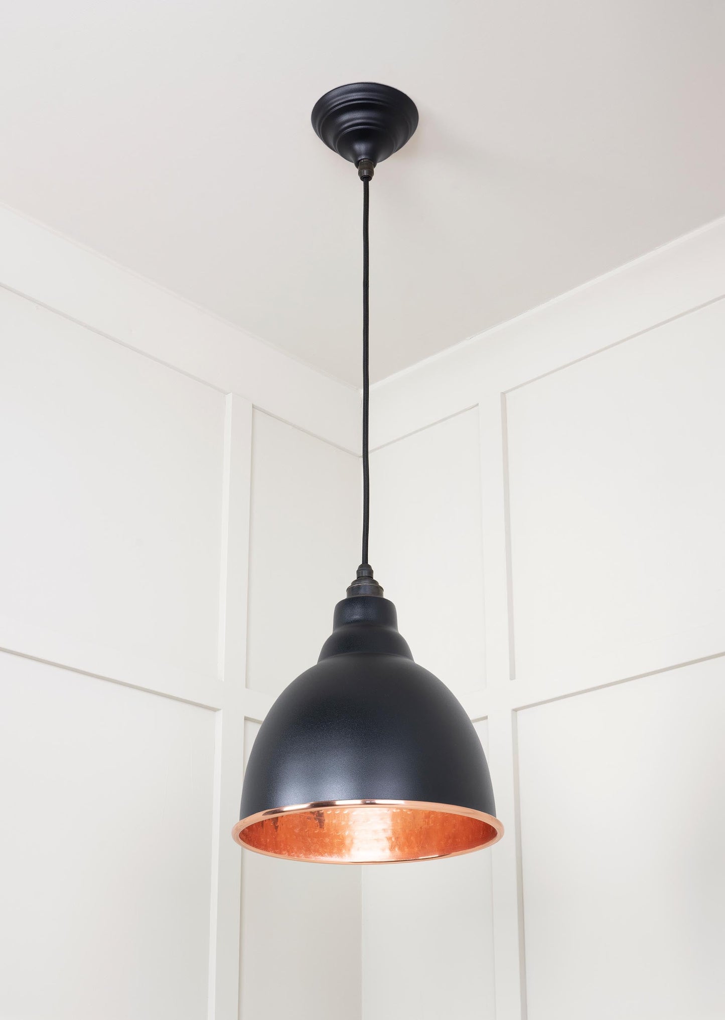 From The Anvil Hammered Copper Brindley Pendant