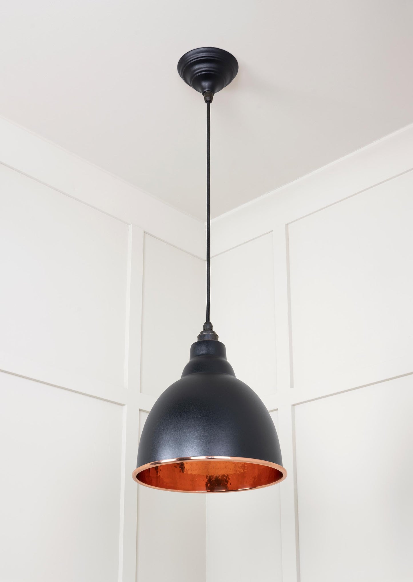 From The Anvil Hammered Copper Brindley Pendant
