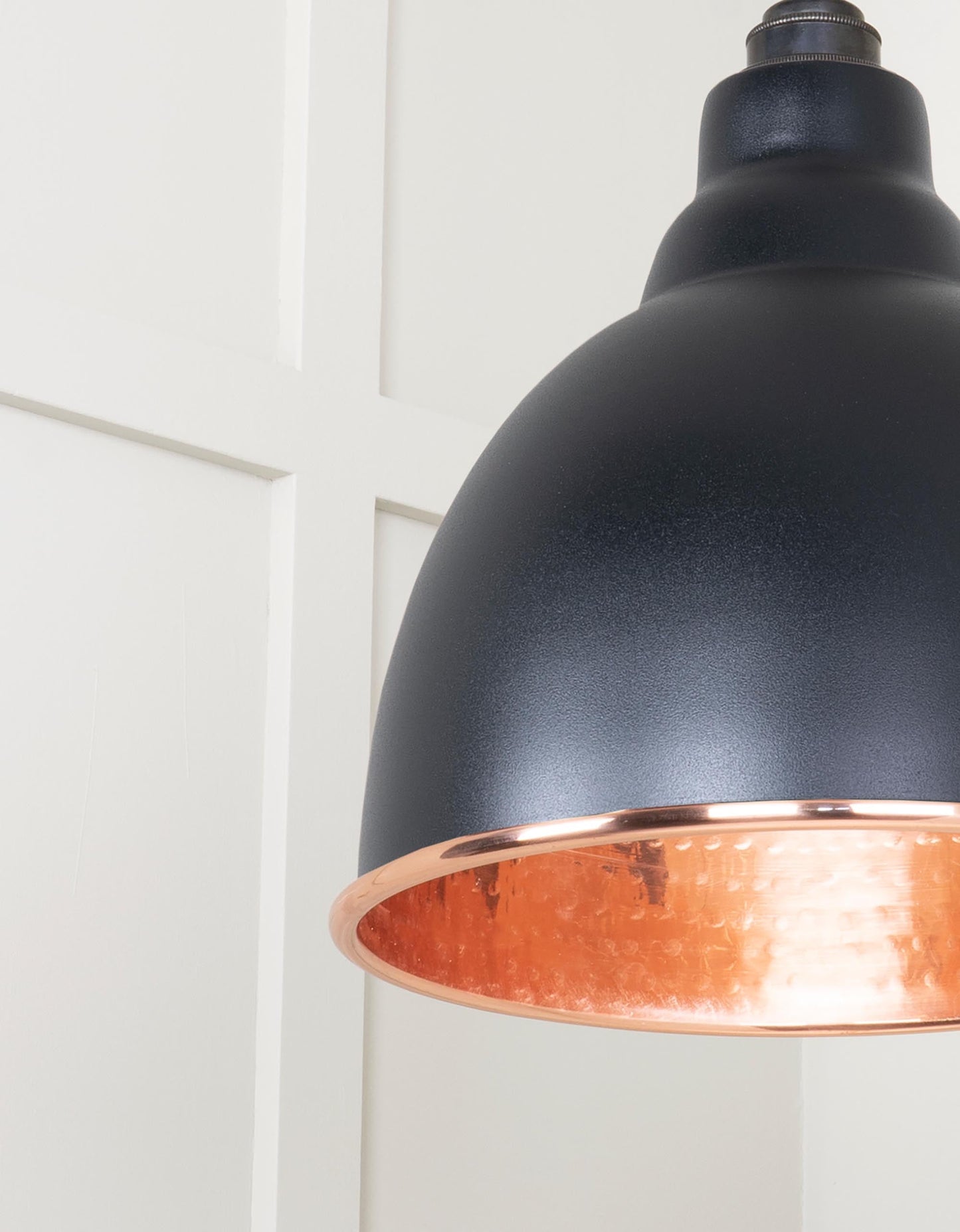 From The Anvil Hammered Copper Brindley Pendant