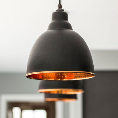 From The Anvil Hammered Copper Brindley Pendant