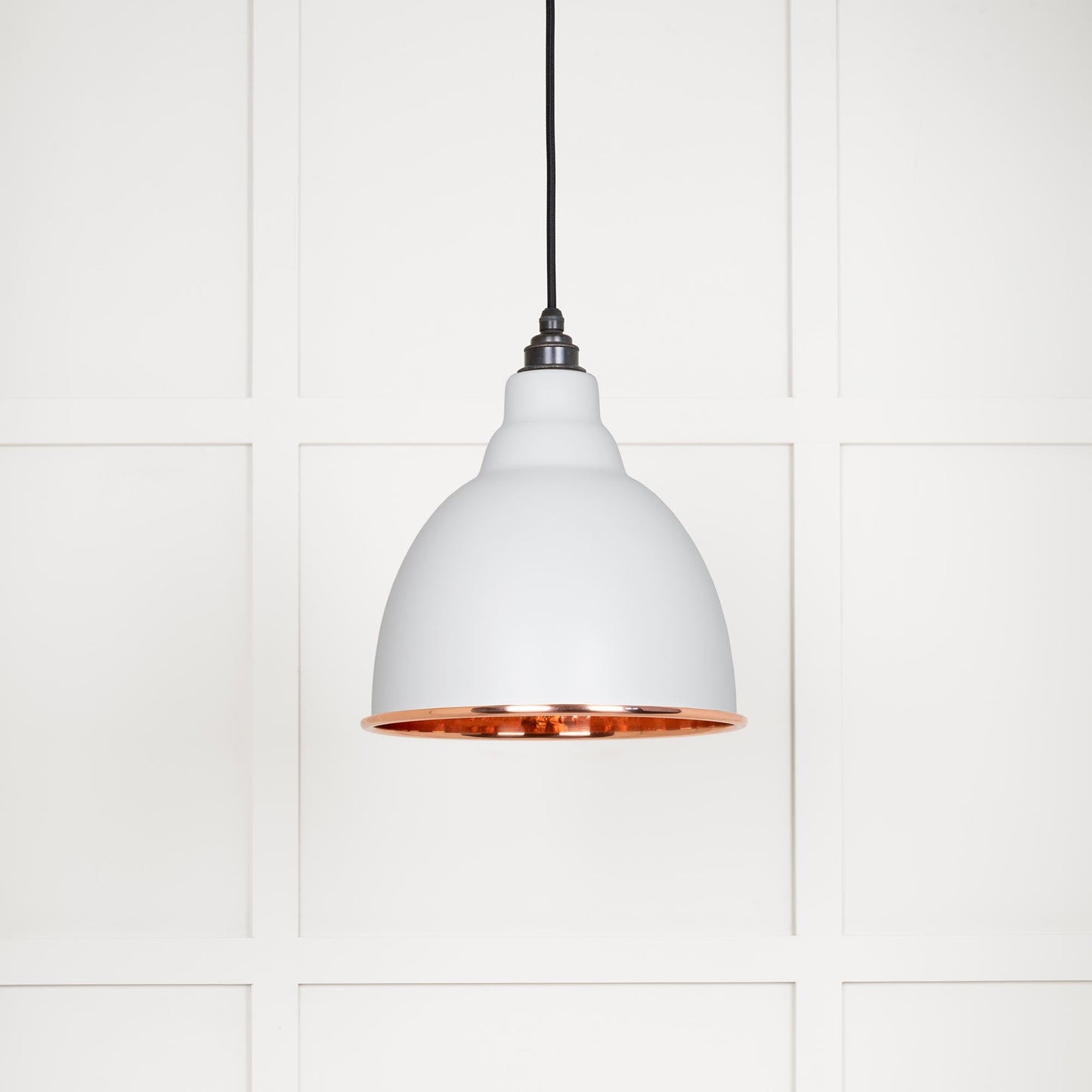 From The Anvil Hammered Copper Brindley Pendant