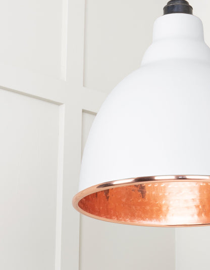 From The Anvil Hammered Copper Brindley Pendant