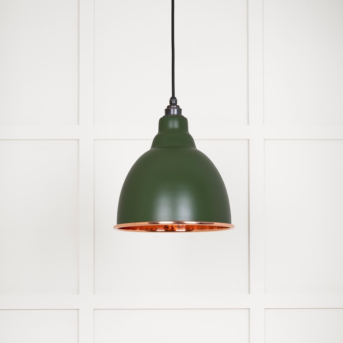 From The Anvil Hammered Copper Brindley Pendant