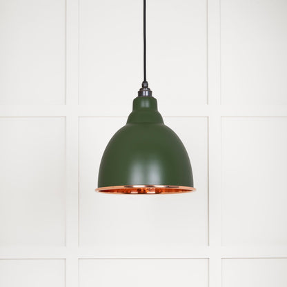 From The Anvil Hammered Copper Brindley Pendant