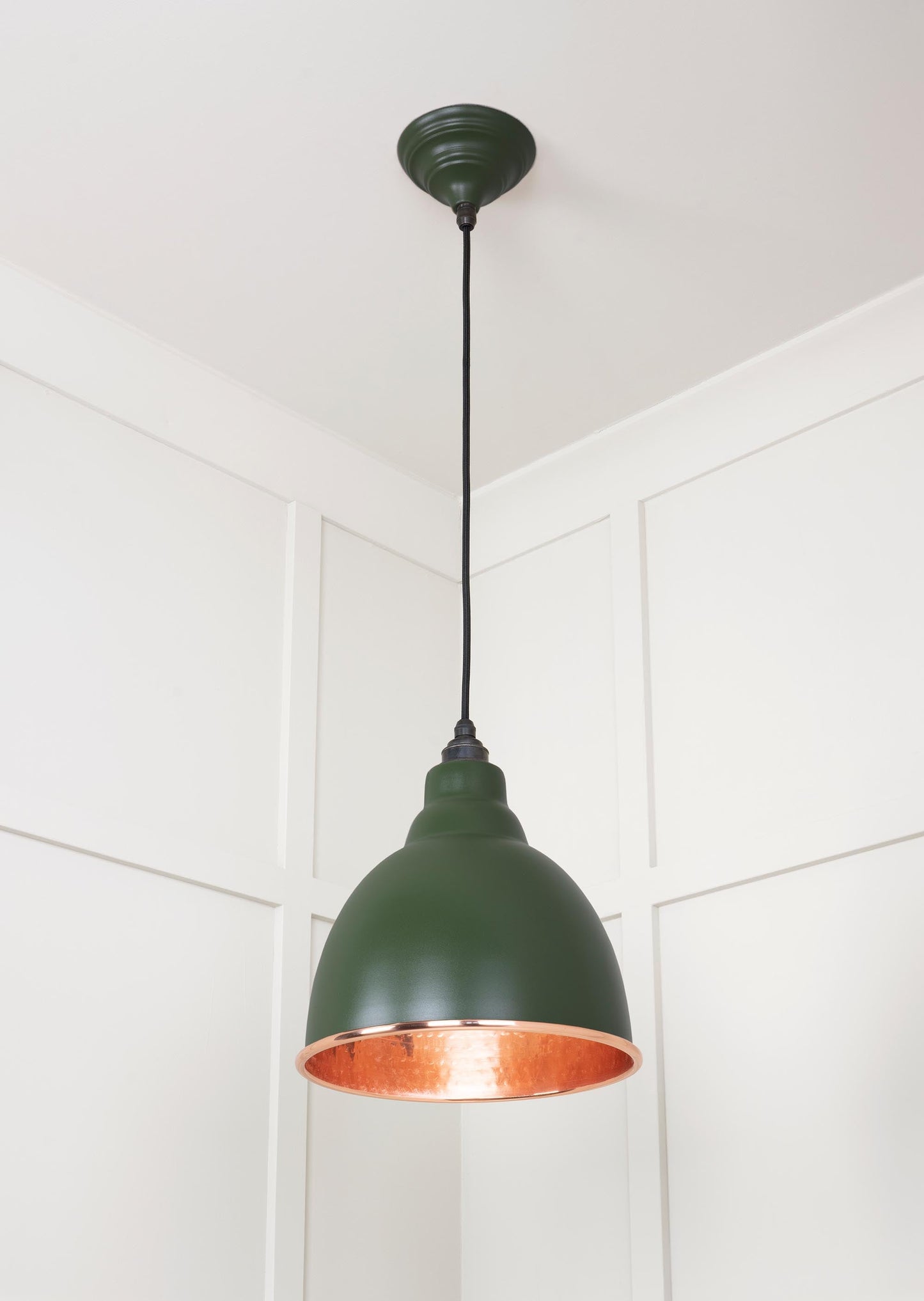 From The Anvil Hammered Copper Brindley Pendant