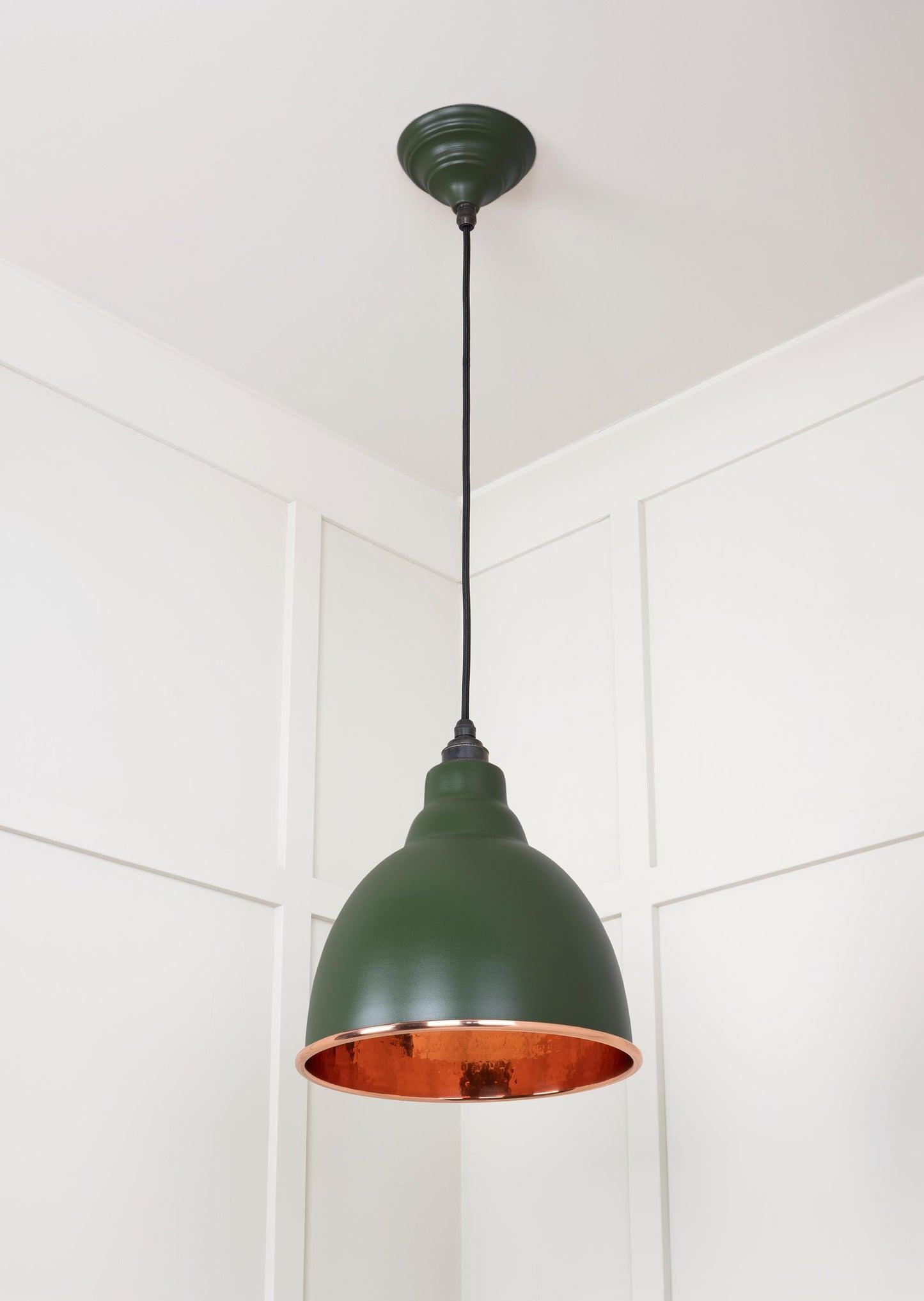 From The Anvil Hammered Copper Brindley Pendant