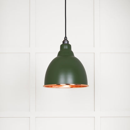 From The Anvil Hammered Copper Brindley Pendant