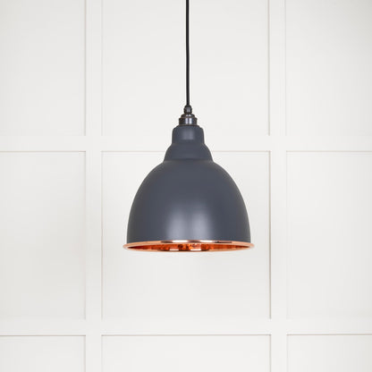 From The Anvil Hammered Copper Brindley Pendant