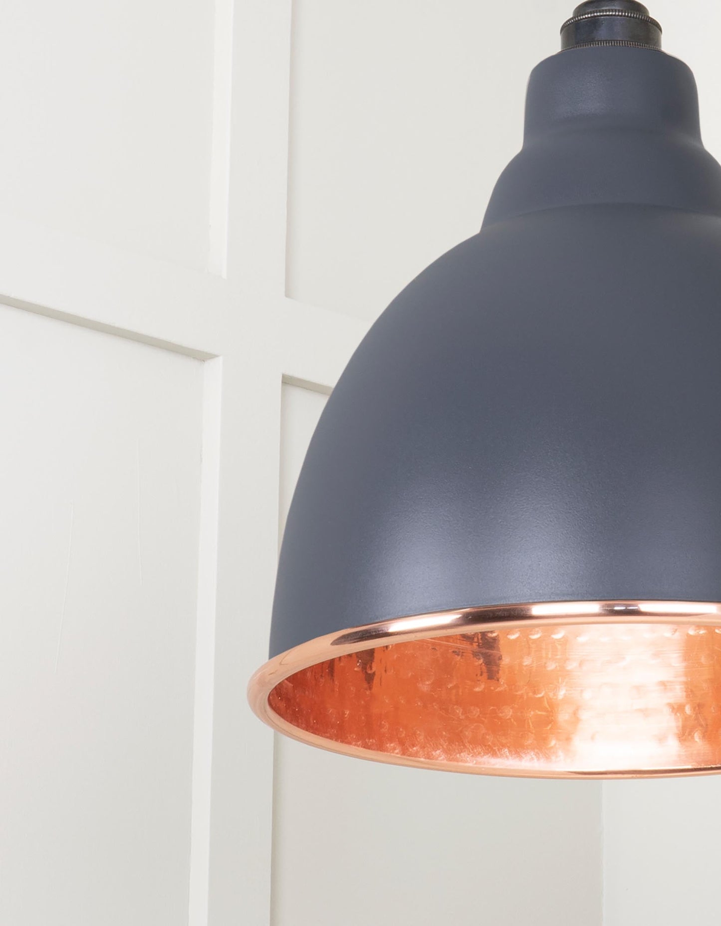 From The Anvil Hammered Copper Brindley Pendant