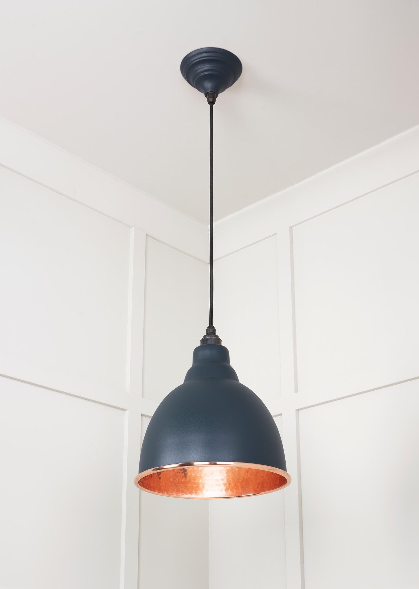 From The Anvil Hammered Copper Brindley Pendant