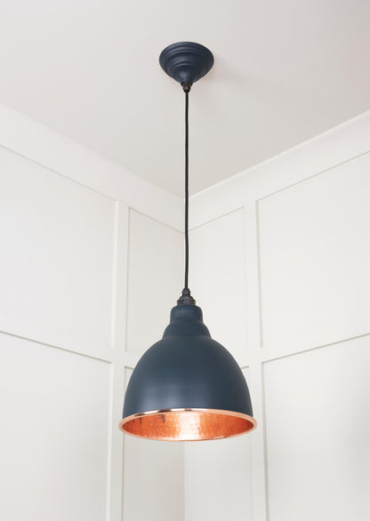 From The Anvil Hammered Copper Brindley Pendant