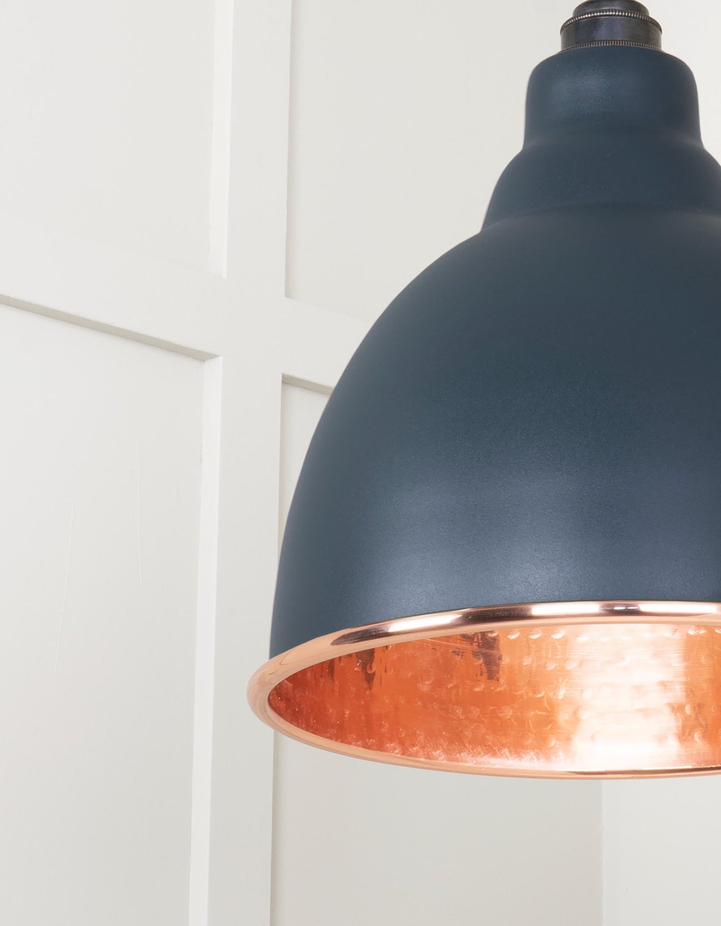 From The Anvil Hammered Copper Brindley Pendant