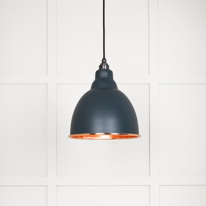 From The Anvil Hammered Copper Brindley Pendant
