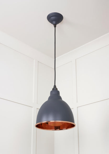 From The Anvil Smooth Copper Brindley Pendant