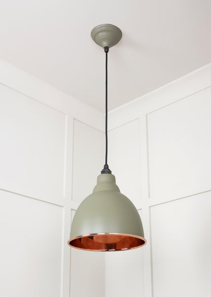 From The Anvil Smooth Copper Brindley Pendant