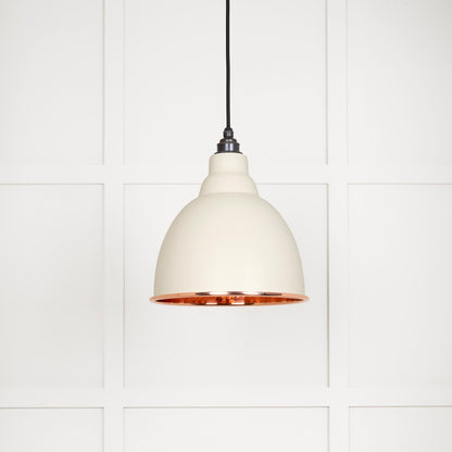 From The Anvil Hammered Copper Brindley Pendant