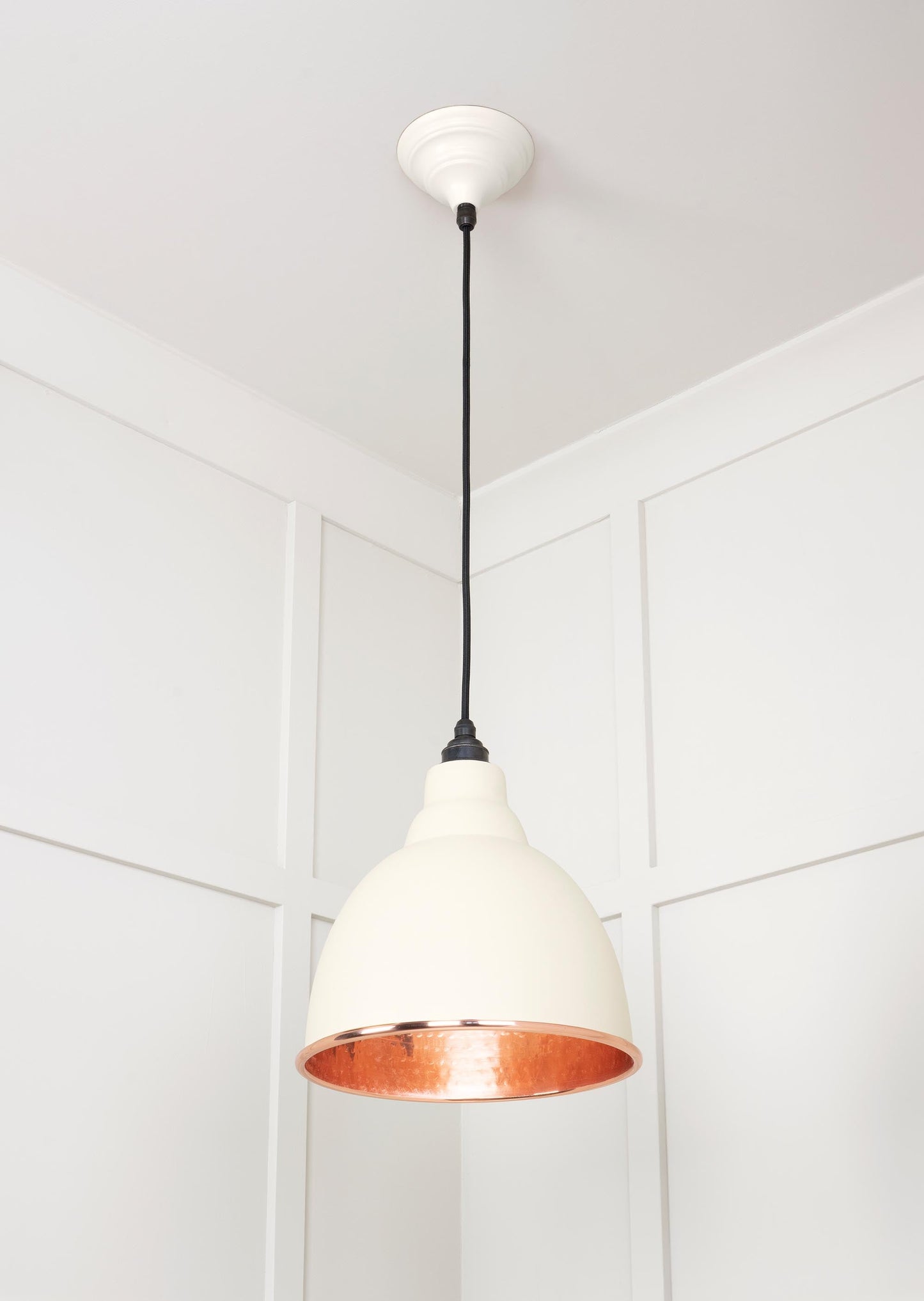 From The Anvil Hammered Copper Brindley Pendant