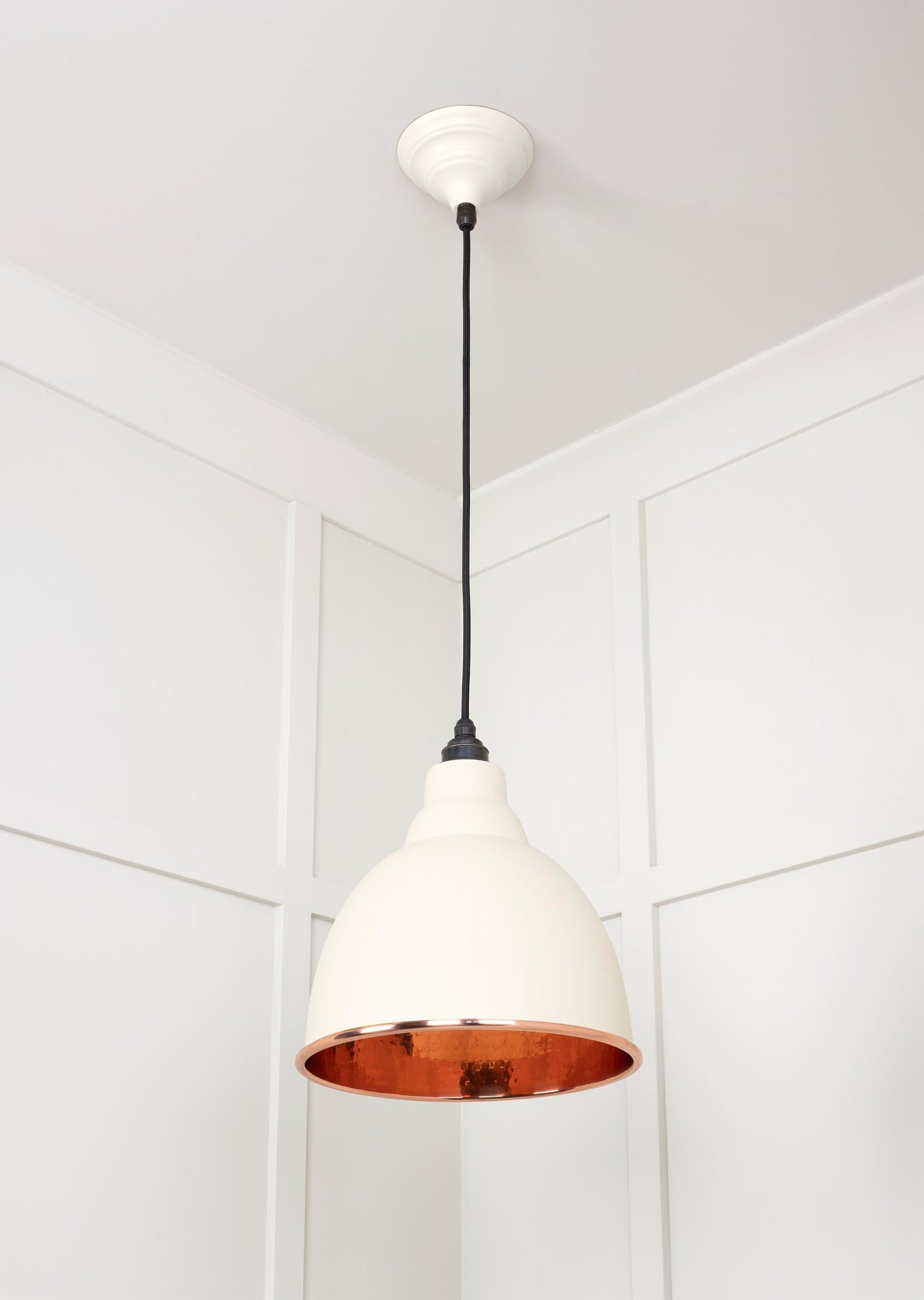 From The Anvil Hammered Copper Brindley Pendant