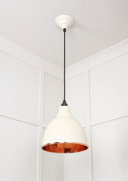 From The Anvil Hammered Copper Brindley Pendant