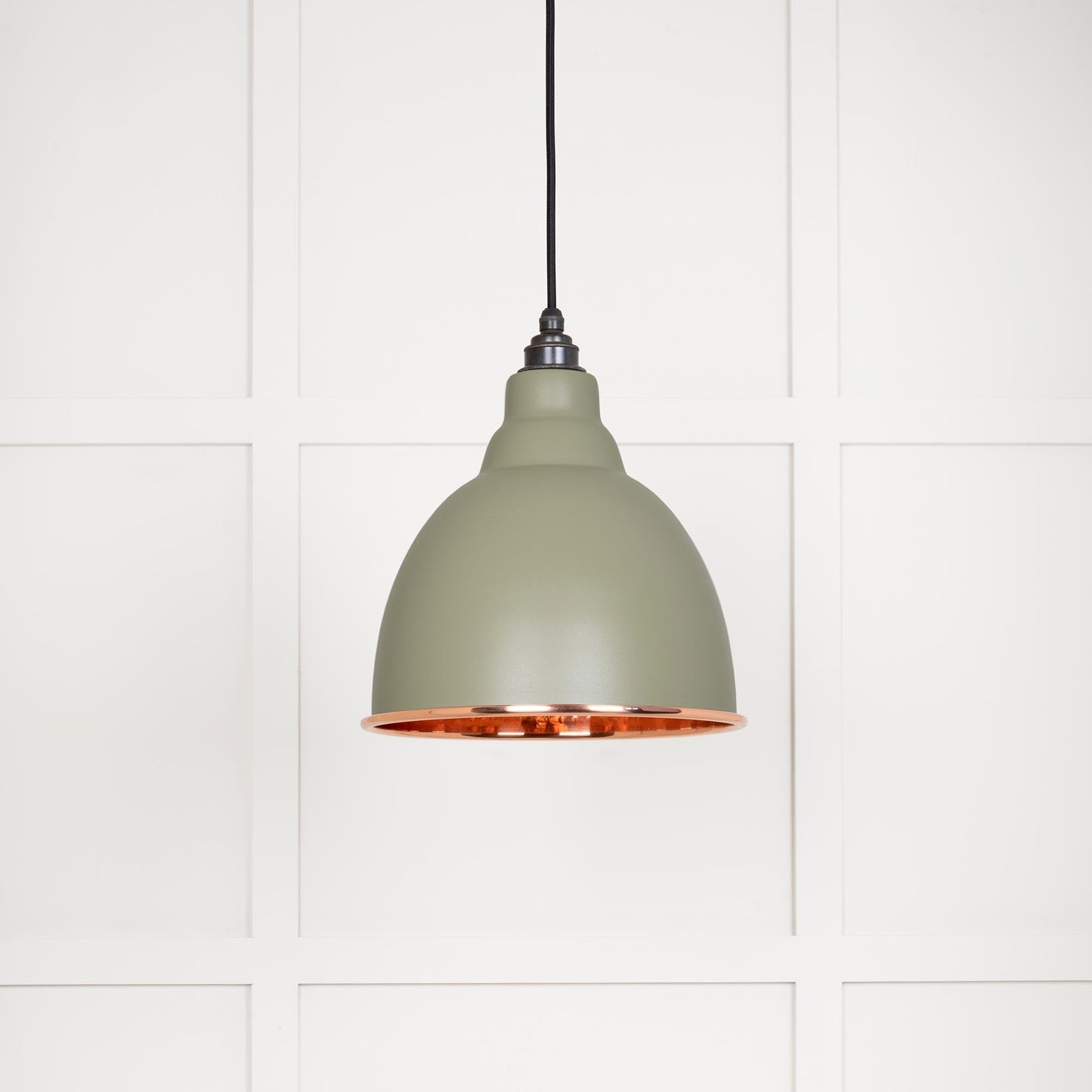From The Anvil Hammered Copper Brindley Pendant
