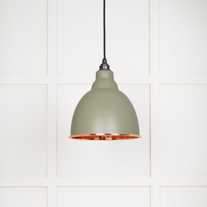 From The Anvil Hammered Copper Brindley Pendant