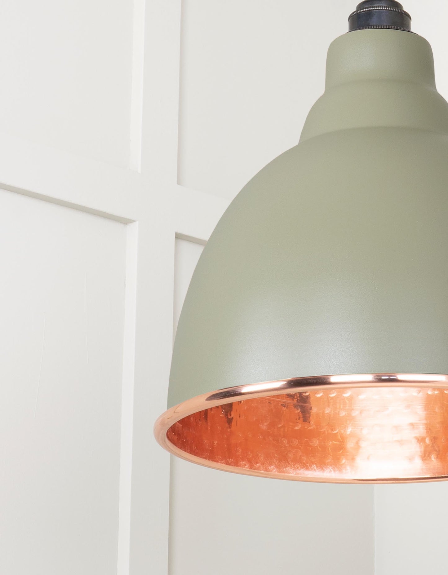 From The Anvil Hammered Copper Brindley Pendant