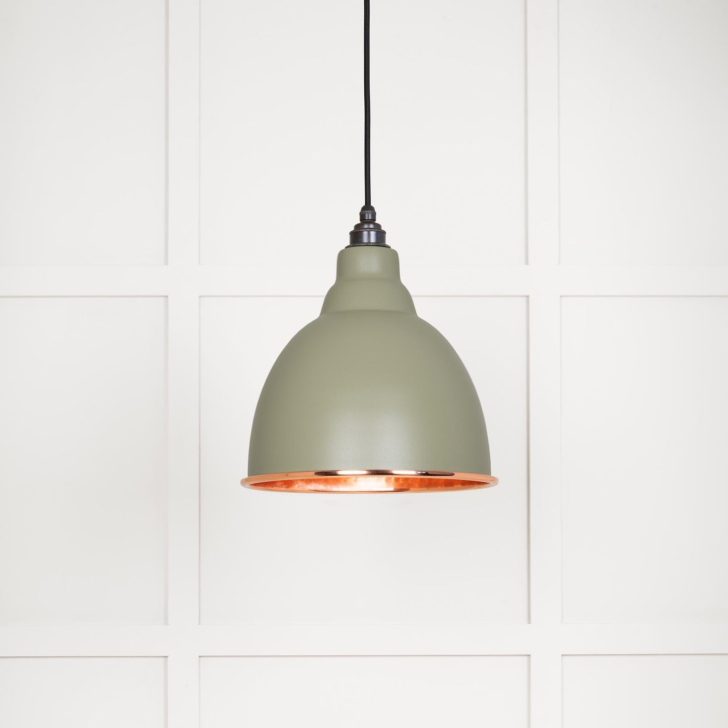 From The Anvil Hammered Copper Brindley Pendant