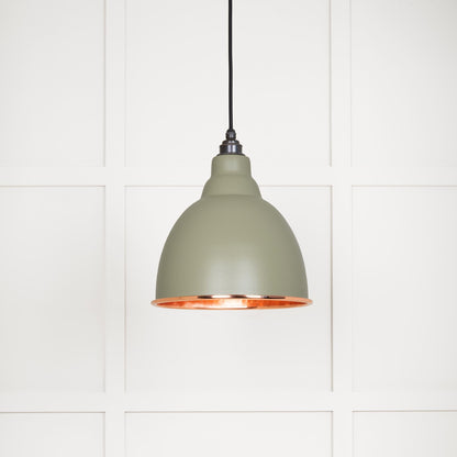 From The Anvil Hammered Copper Brindley Pendant