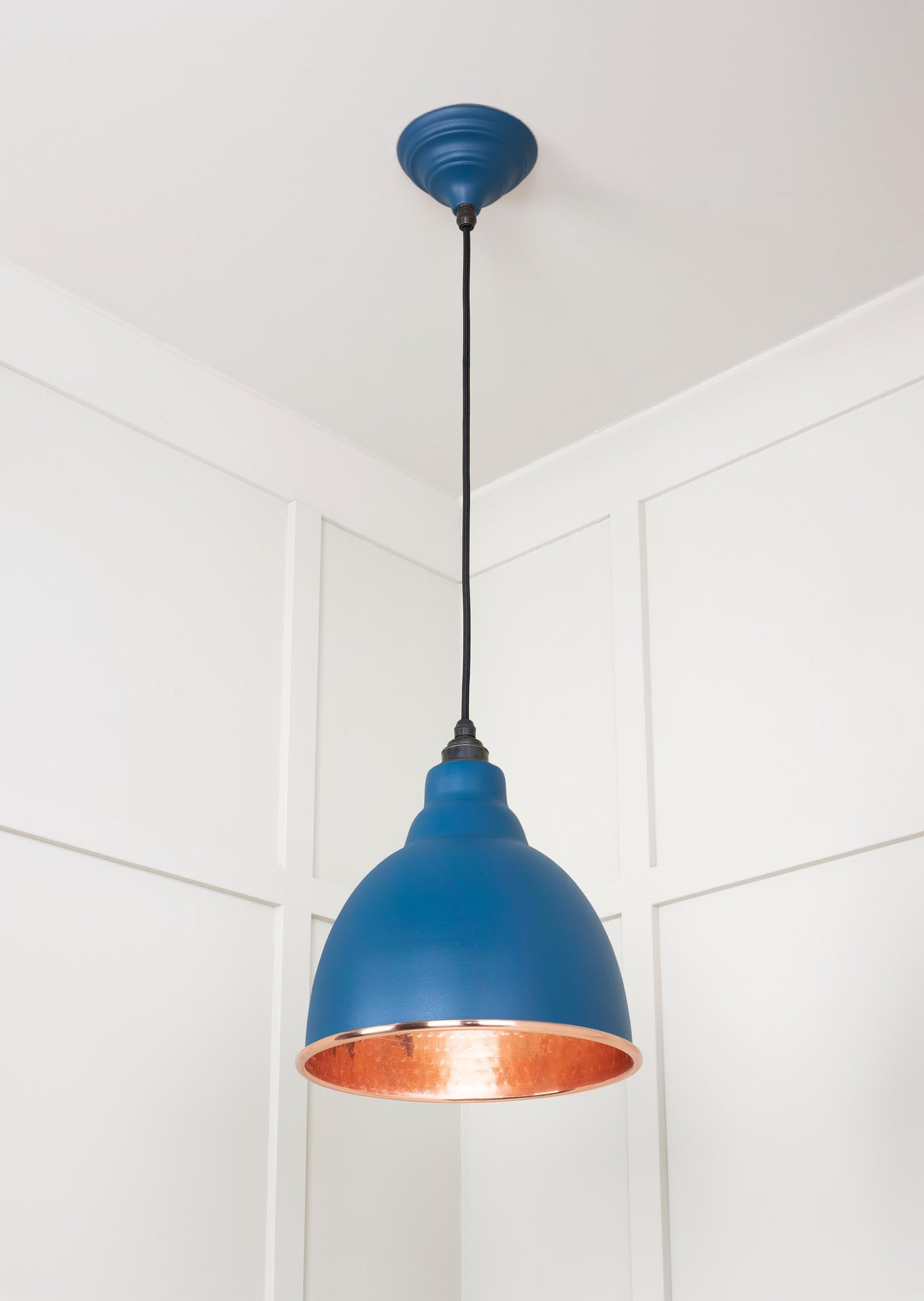 From The Anvil Hammered Copper Brindley Pendant