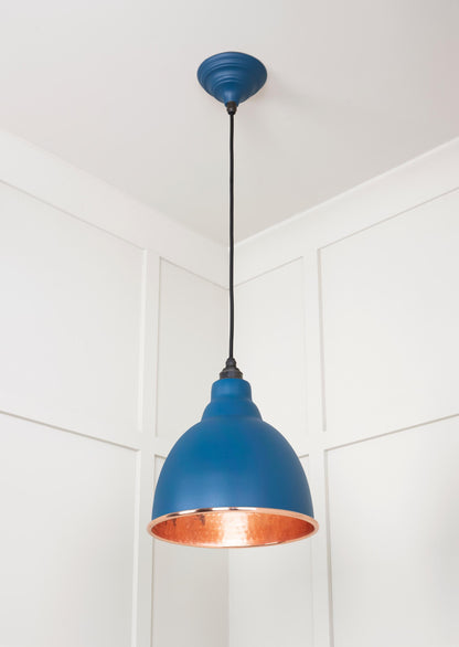 From The Anvil Hammered Copper Brindley Pendant