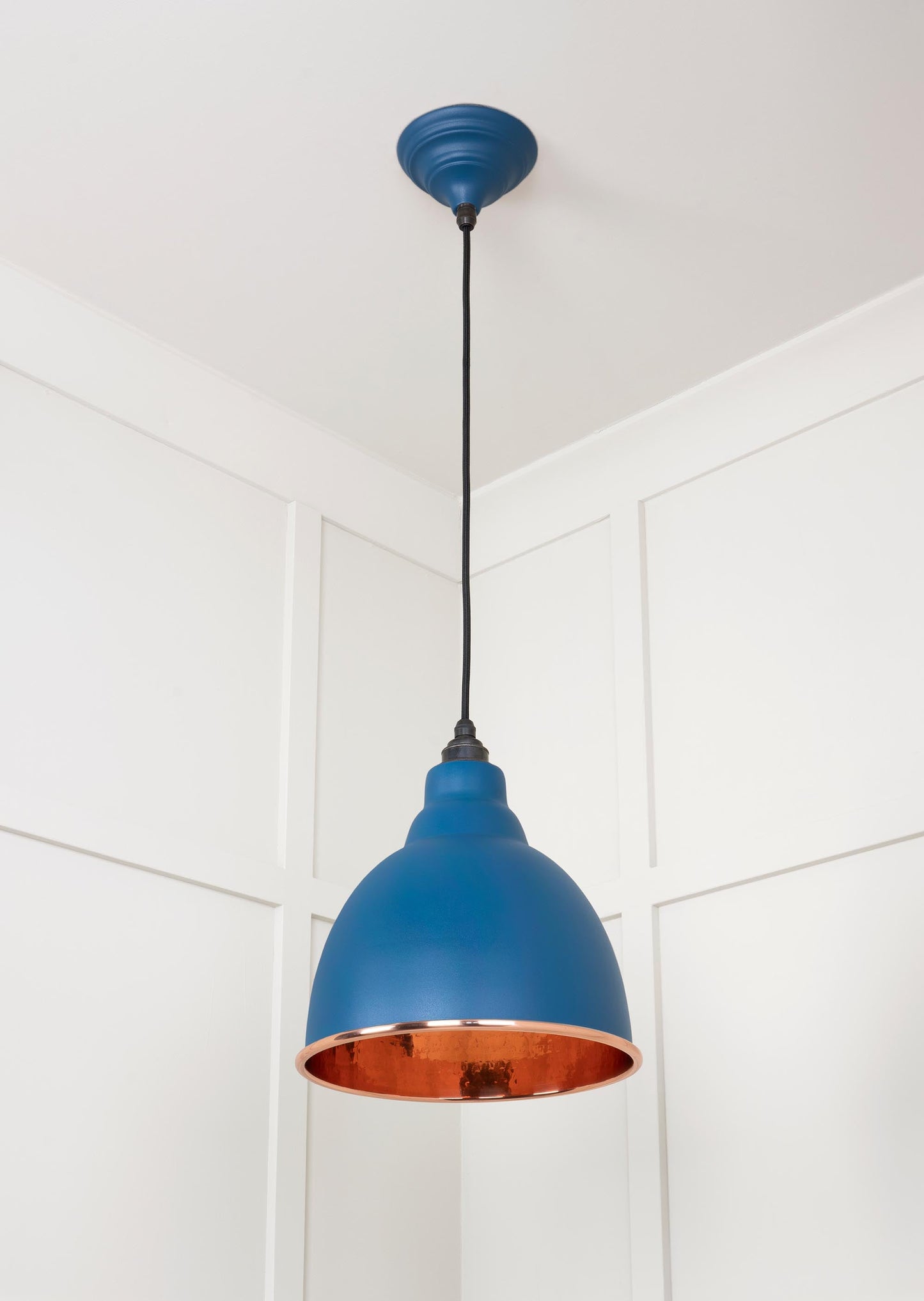 From The Anvil Hammered Copper Brindley Pendant